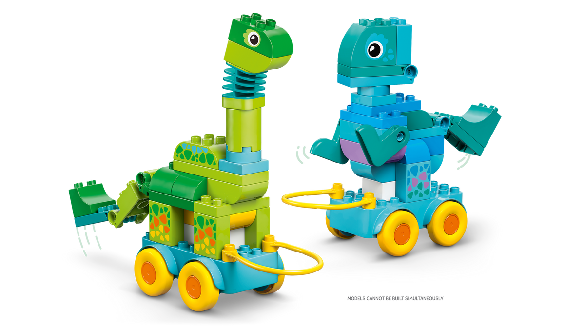 LEGO DUPLO Dinosaurios sobre Ruedas 3en1 10451