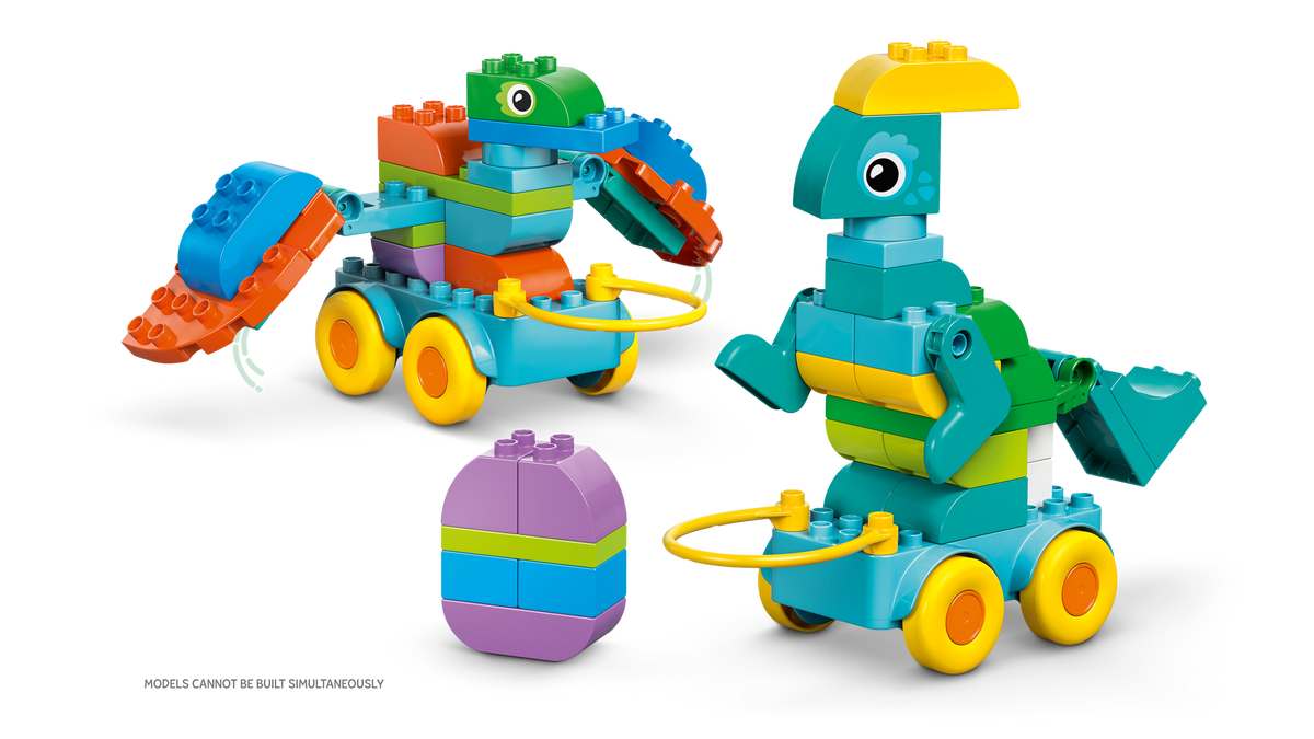 LEGO DUPLO Dinosaurios sobre Ruedas 3en1 10451