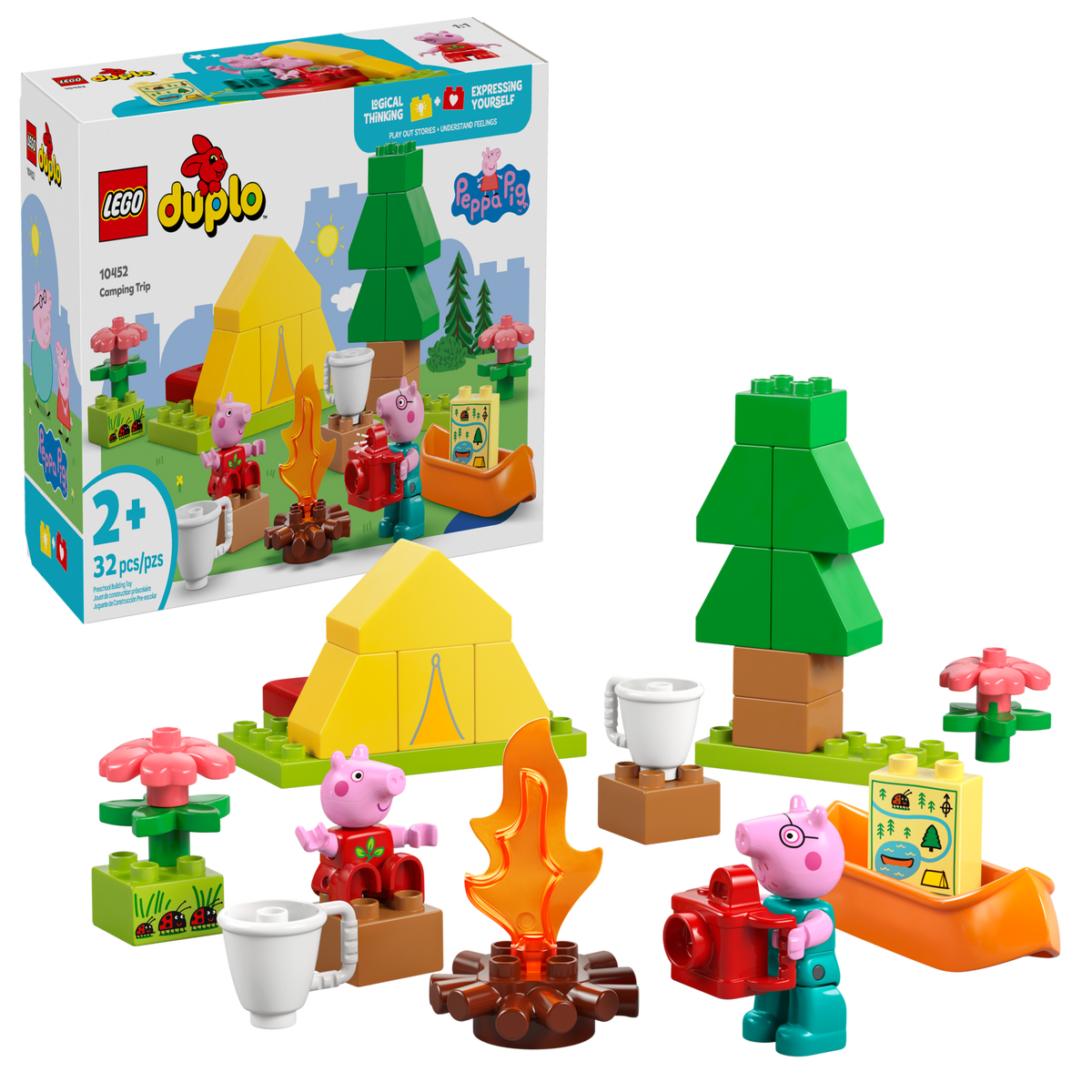 LEGO DUPLO Peppa Pig Excursión Campestre 10452