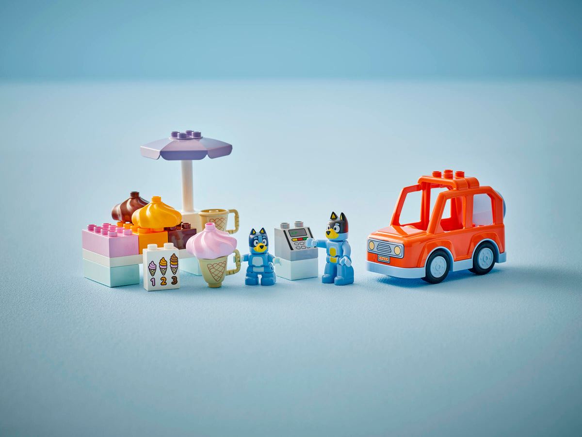 LEGO DUPLO Excursión a la Heladería con Bluey 10458