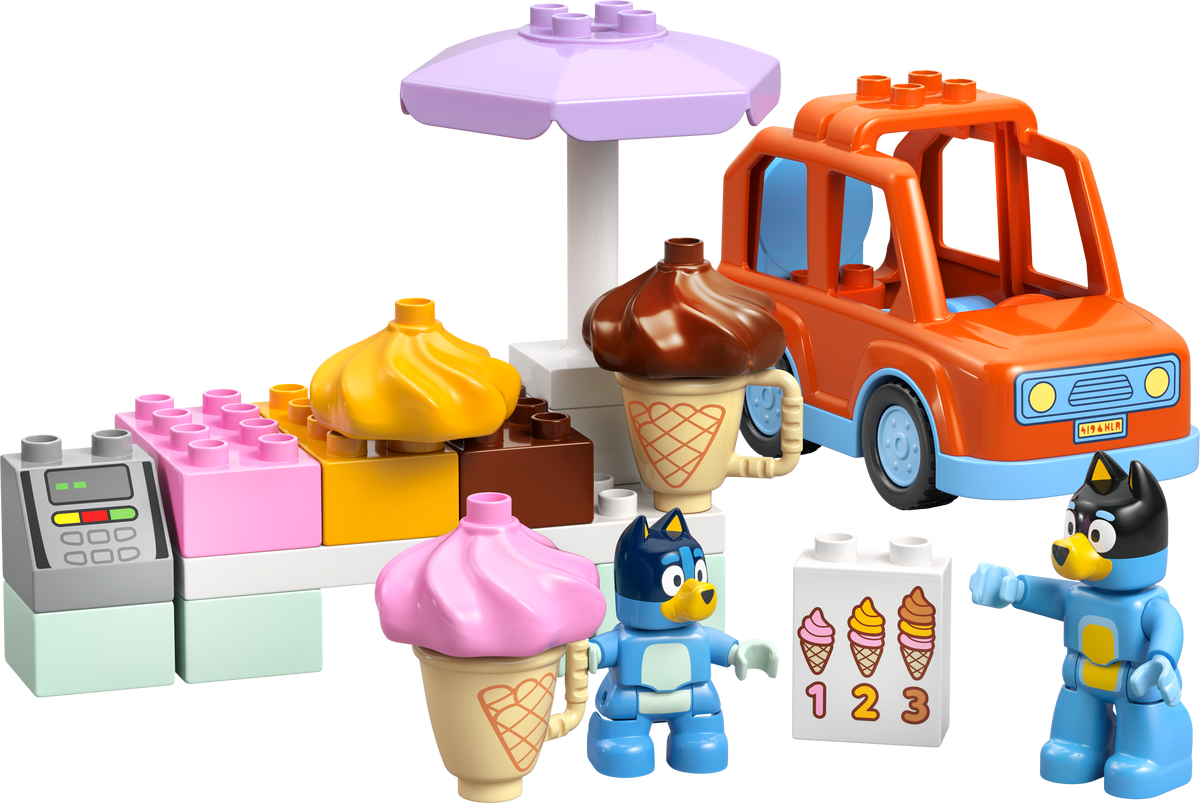 LEGO DUPLO Excursión a la Heladería con Bluey 10458