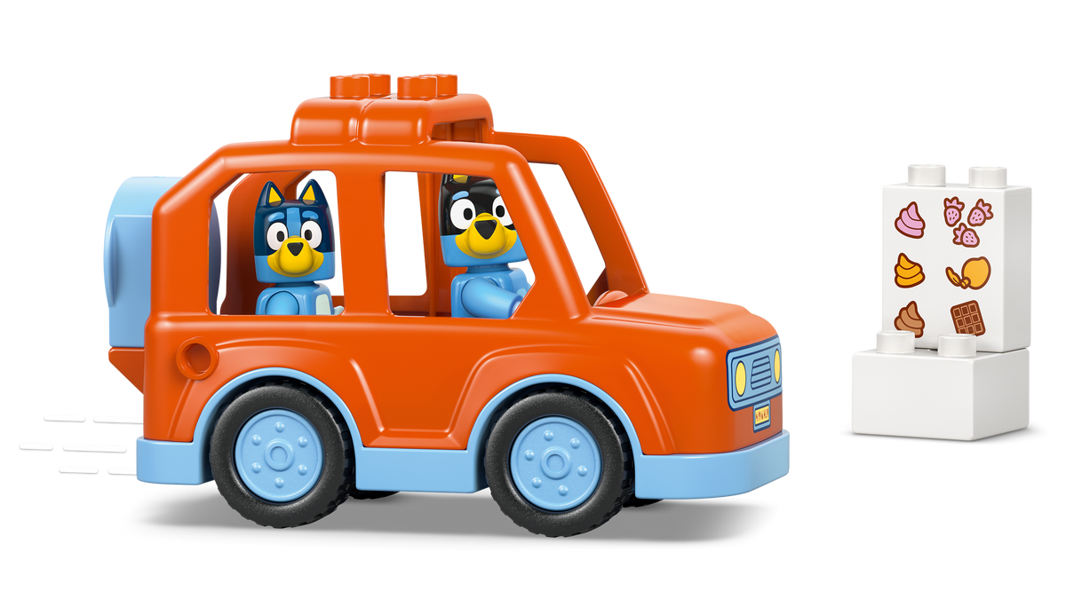 LEGO DUPLO Excursión a la Heladería con Bluey 10458