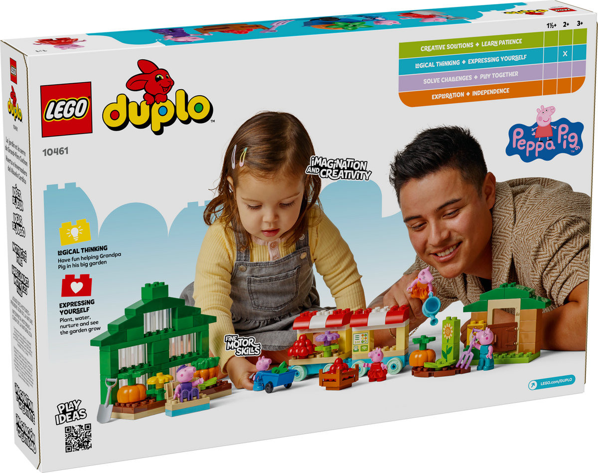 LEGO DUPLO Huerto e Invernadero del Abuelo Pig 10461