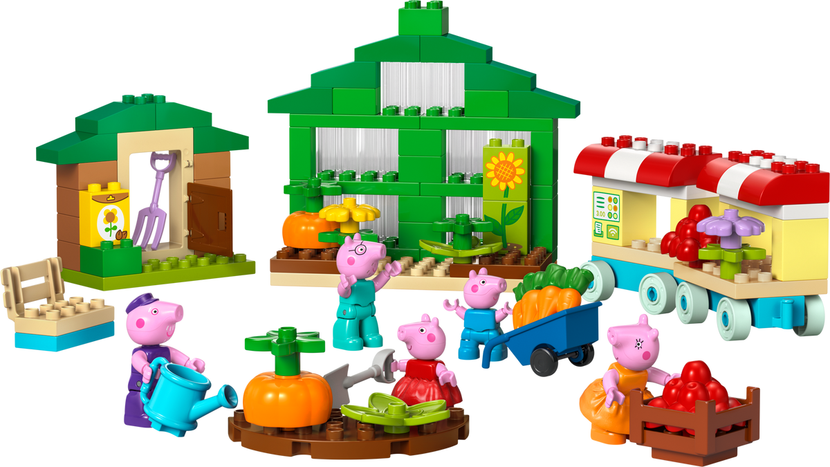 LEGO DUPLO Huerto e Invernadero del Abuelo Pig 10461