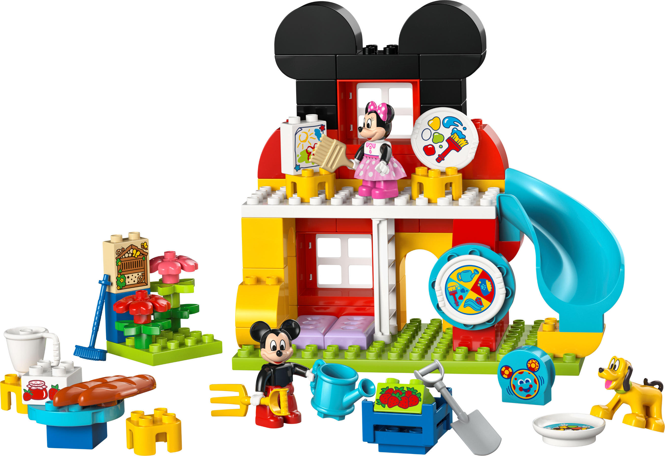 LEGO DUPLO Disney Casa de Mickey Mouse con Minnie y Pluto 10465