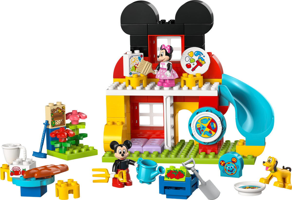LEGO DUPLO Disney Casa de Mickey Mouse con Minnie y Pluto 10465