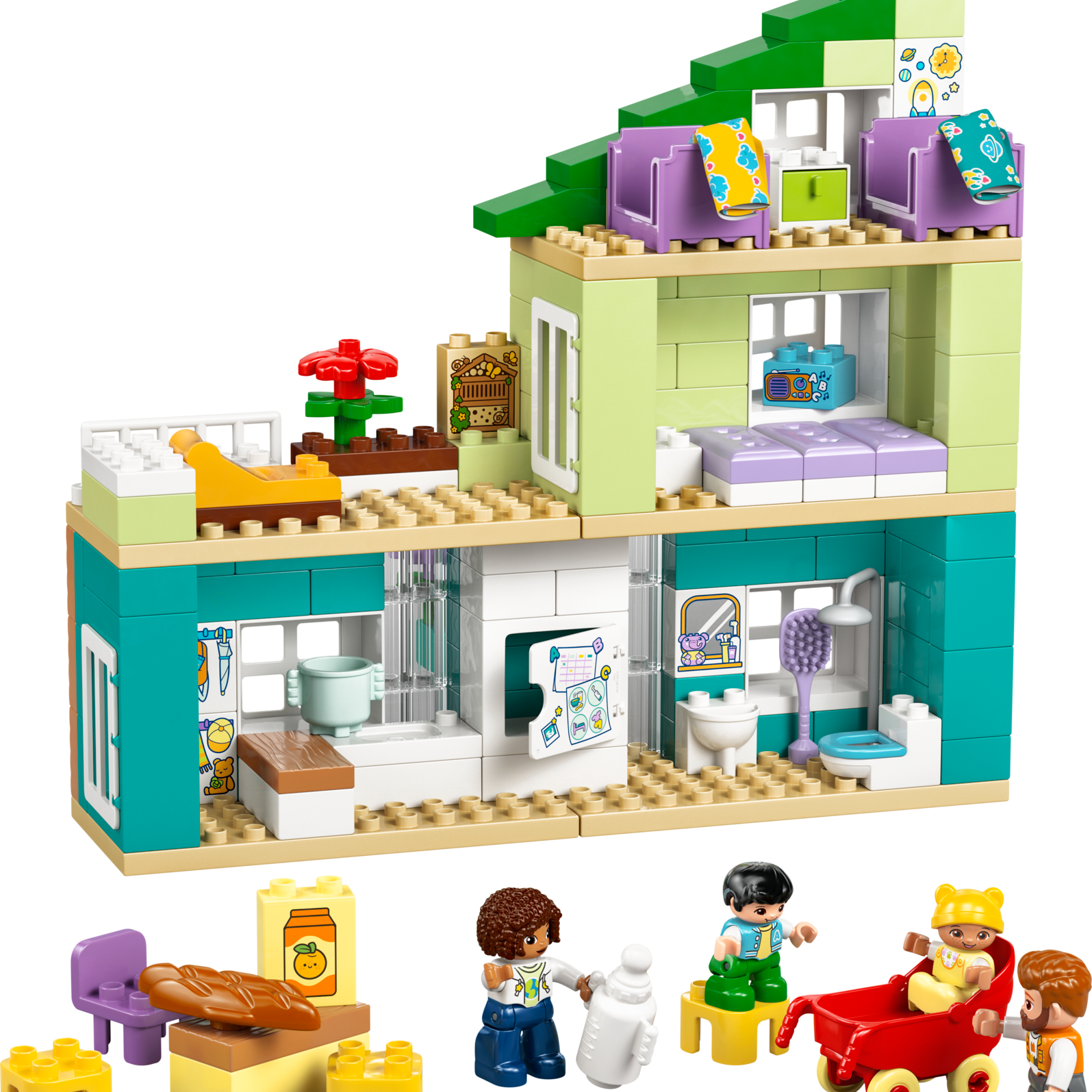 LEGO DUPLO Casa Familiar Moderna 3 en 1 10470
