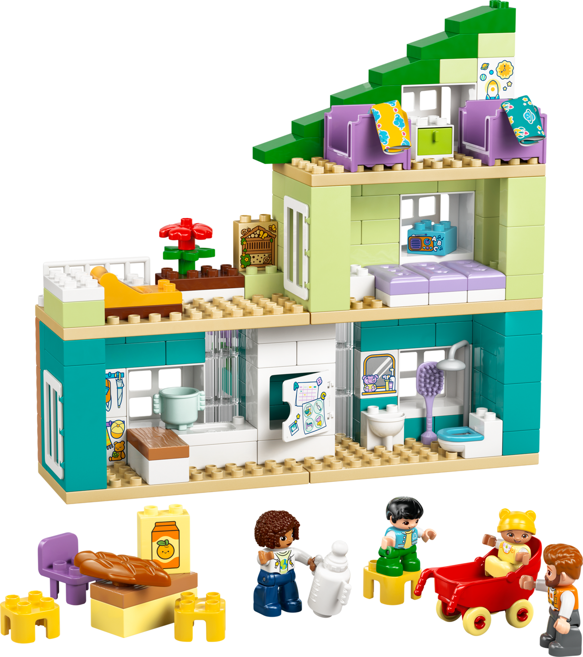 LEGO DUPLO Casa Familiar Moderna 3 en 1 10470