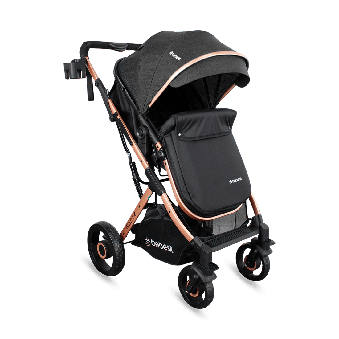 Coche para Bebé Travel GL LX Negro - Bebesit