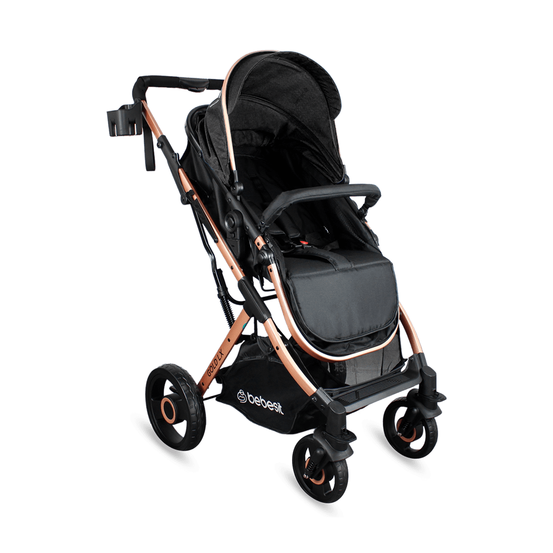 Coche para Bebé Travel GL LX Negro - Bebesit