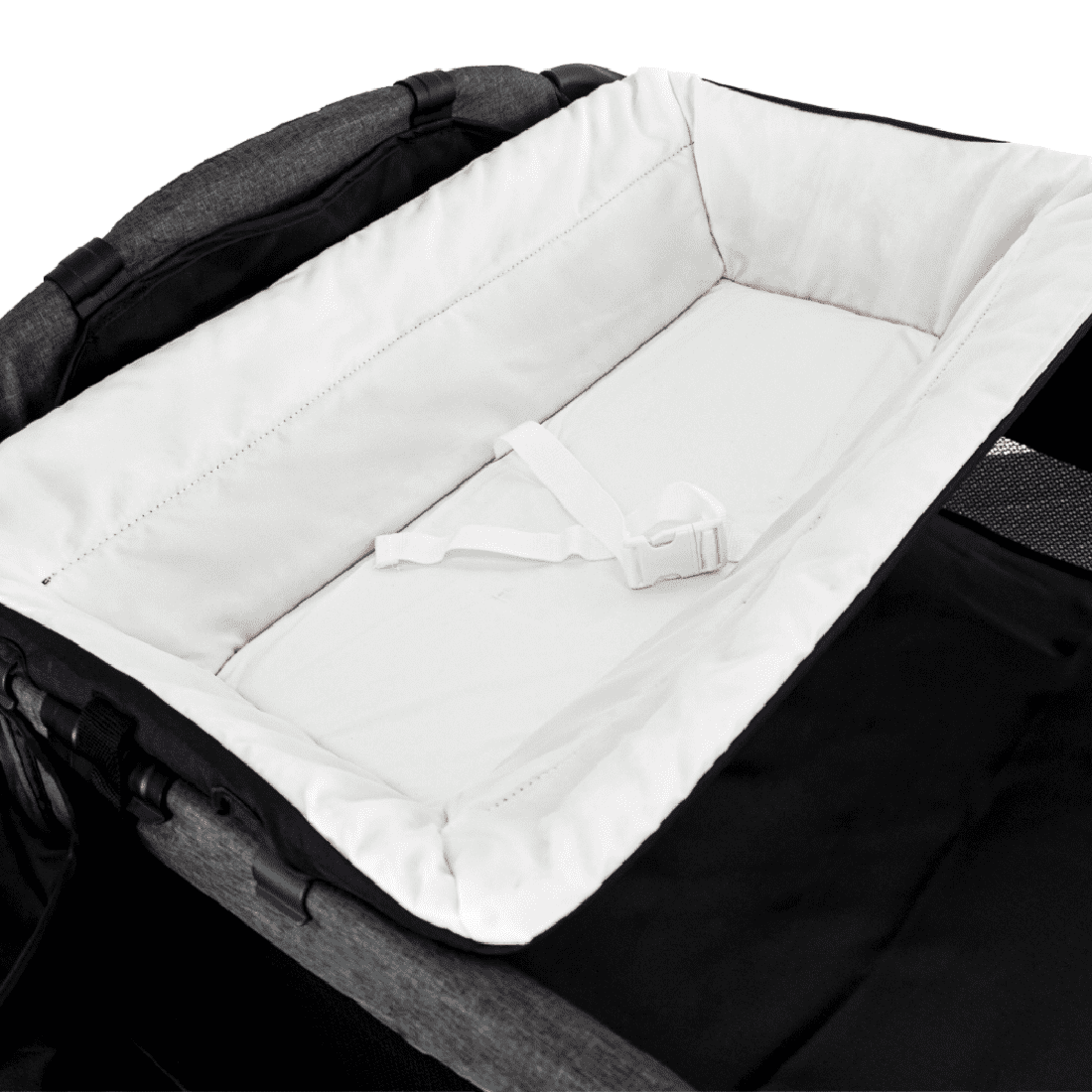 Cuna Corral para Bebé Pack N Play Osaka con Moisés Negro - Bebesit