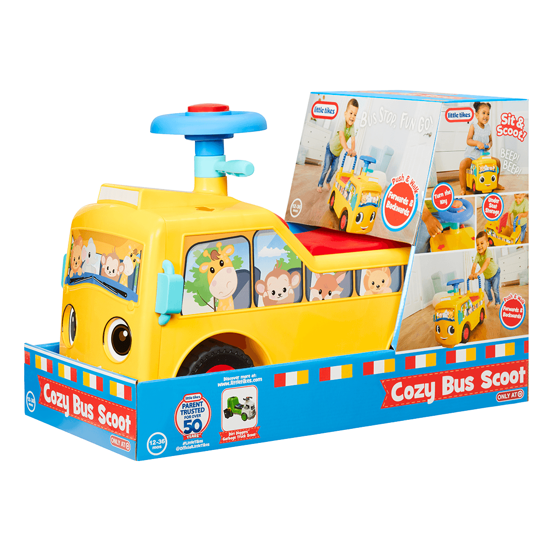 Montable Cozy Scoot Bus - Little Tikes