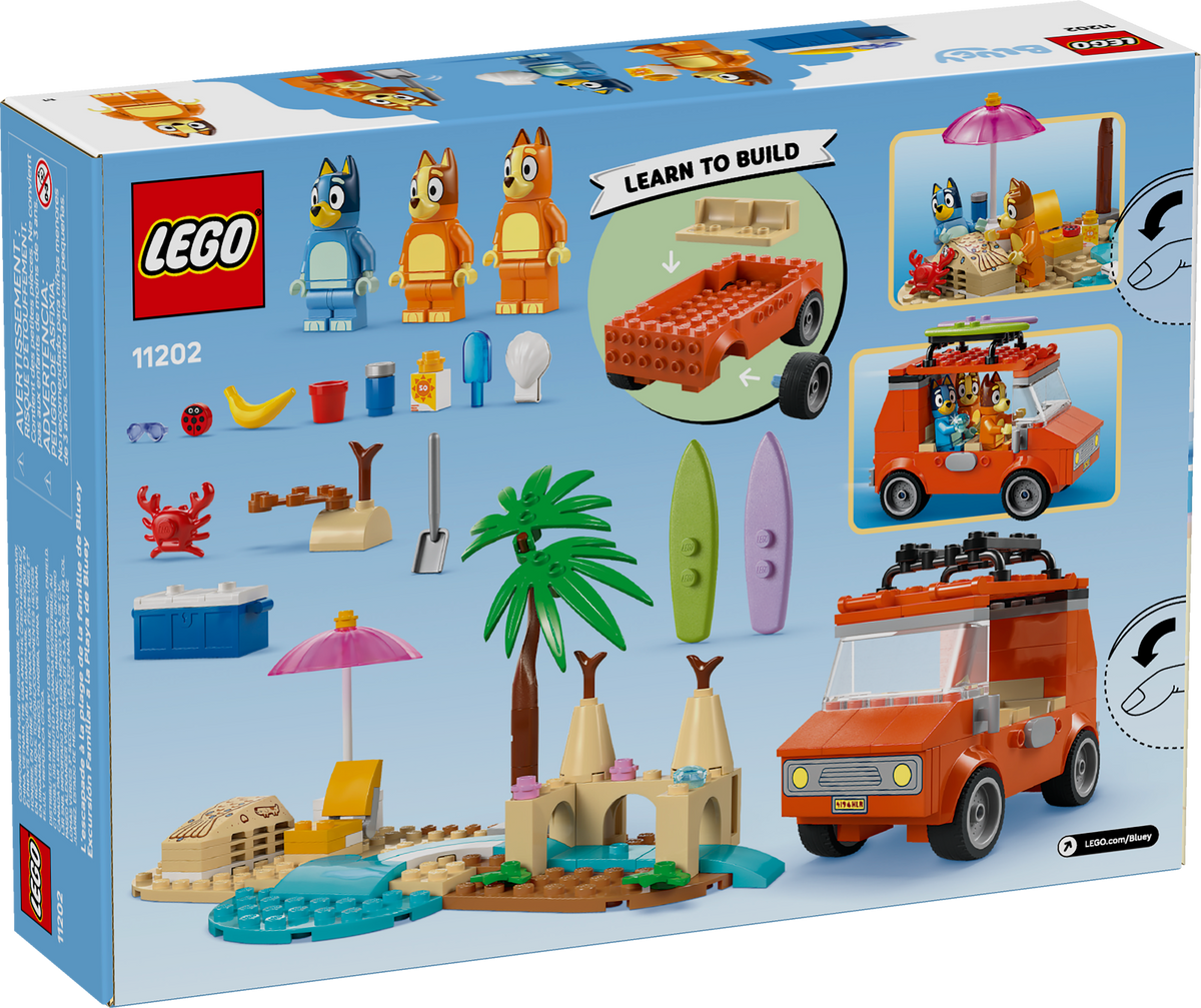 LEGO Bluey Excursión Familiar a la Playa 11202