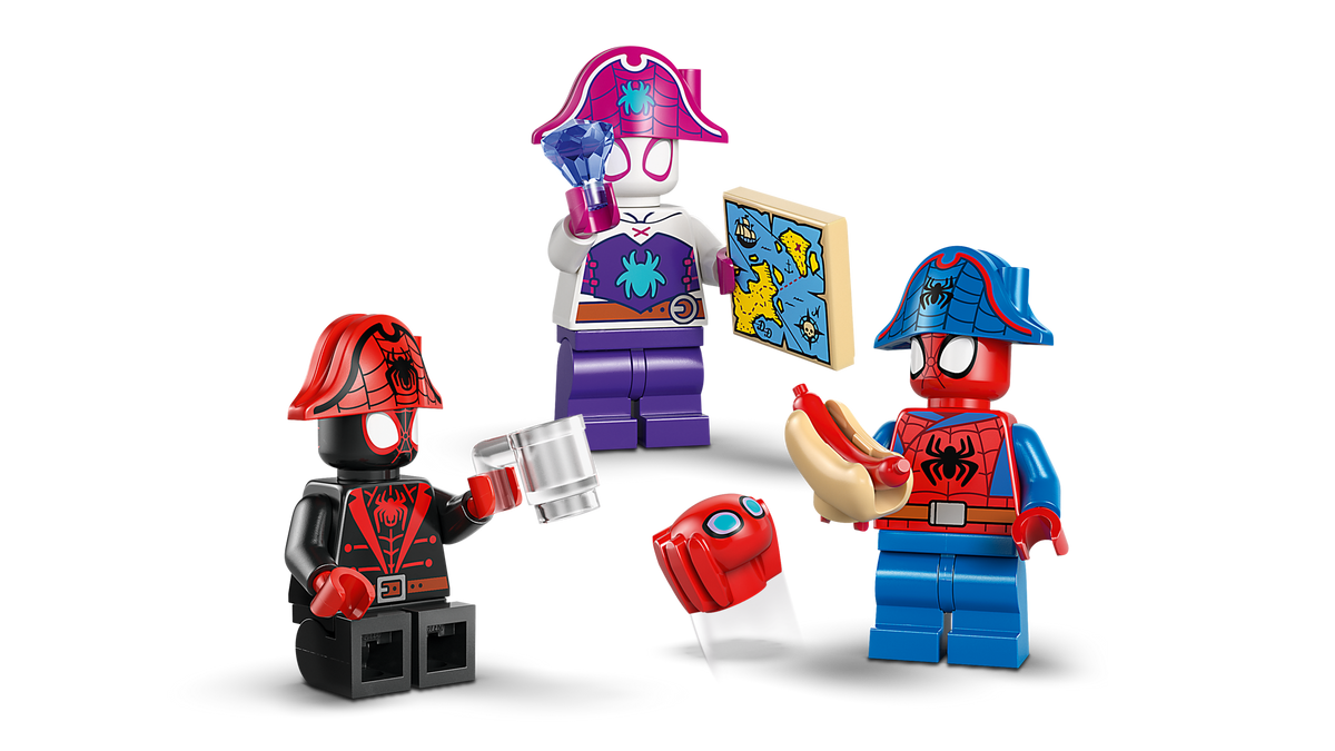 LEGO Marvel Spidey Barco Pirata del Equipo Spidey 11208