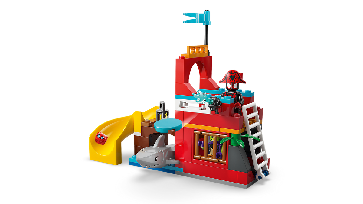 LEGO Marvel Spidey Barco Pirata del Equipo Spidey 11208