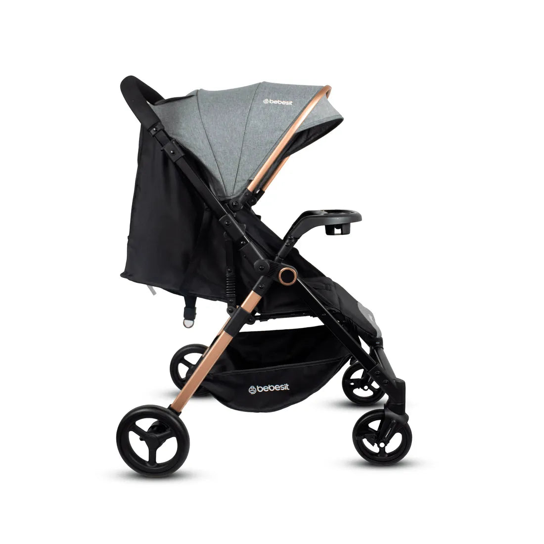 Coche para Bebé Reversible City Gris - Bebesit