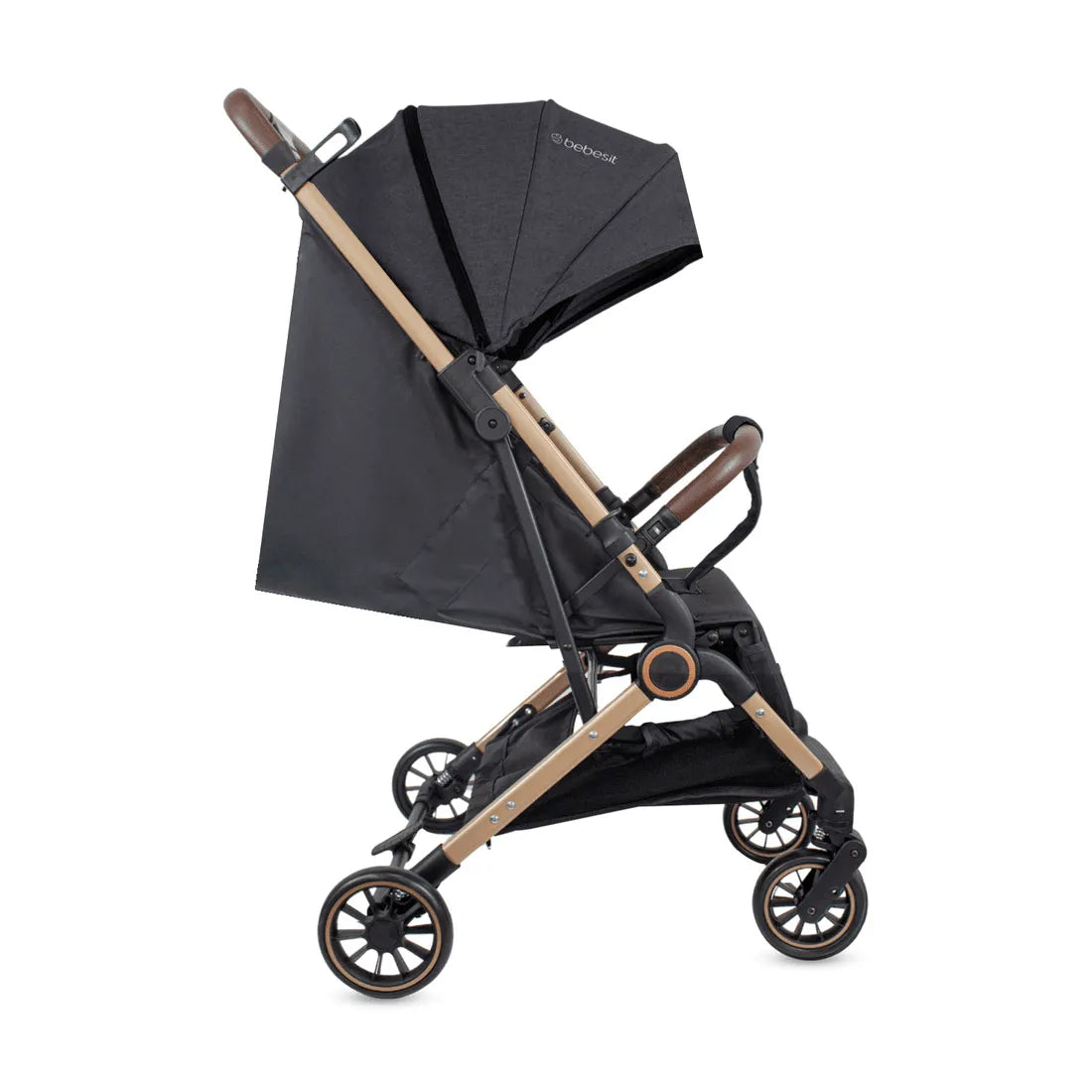Coche para Bebé Compacto Micro Negro - Bebesit