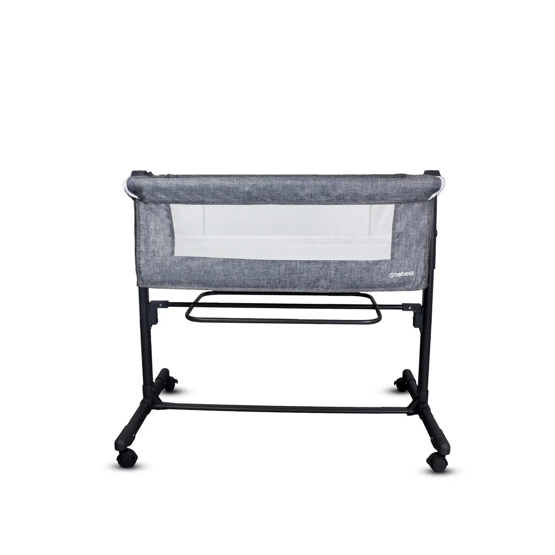 Cuna Colecho Side by Side Gris - Bebesit