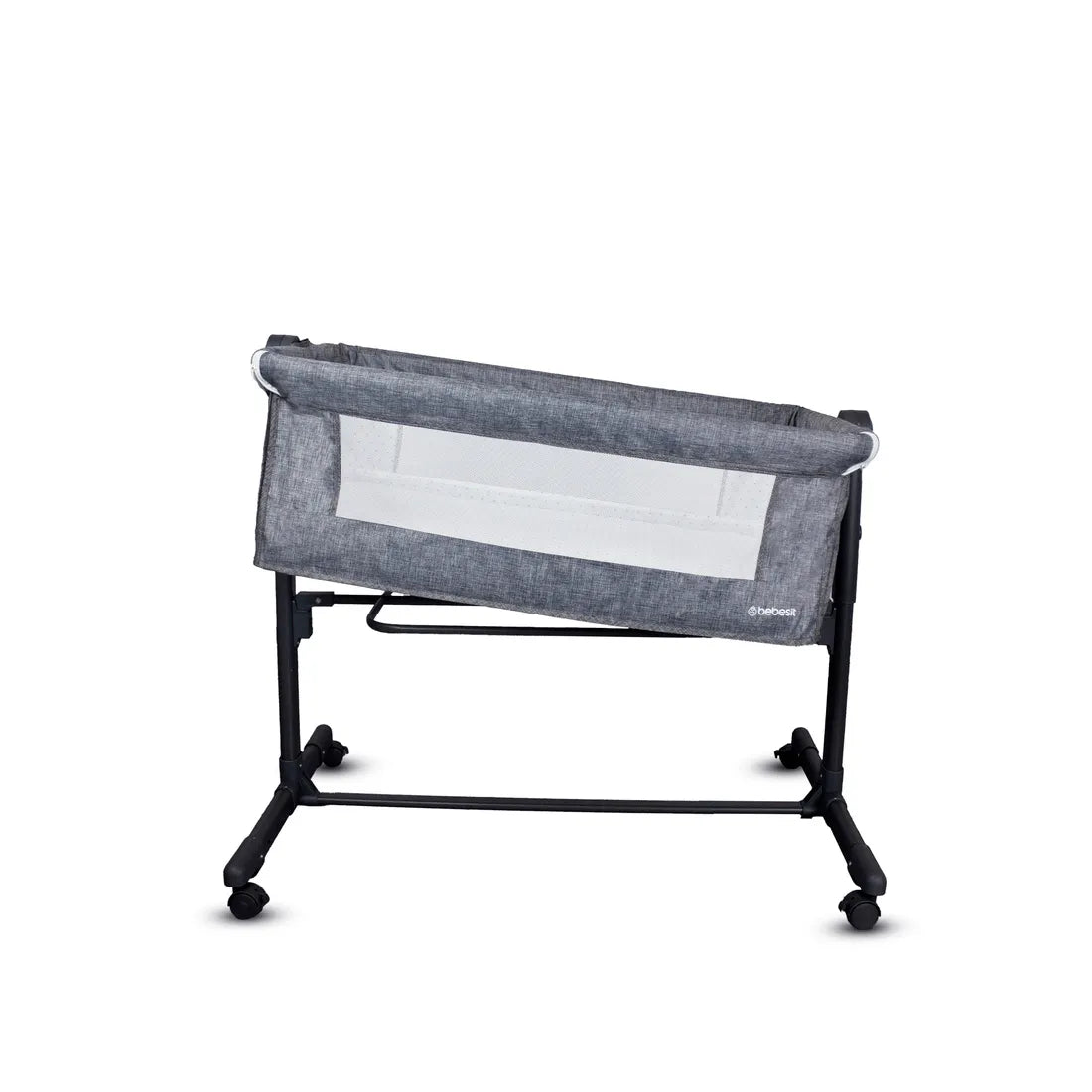 Cuna Colecho Side by Side Gris - Bebesit
