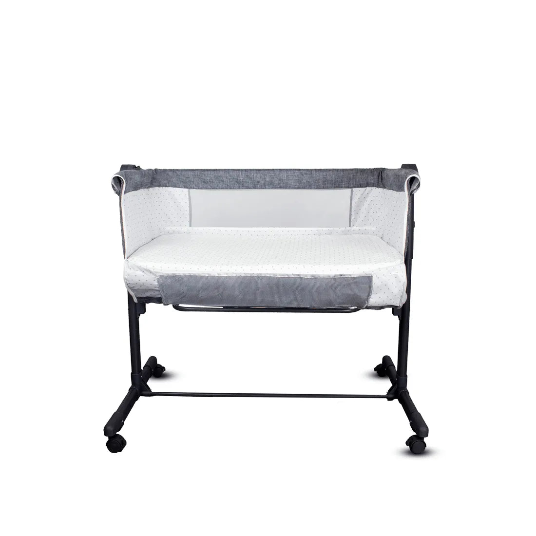 Cuna Colecho Side by Side Gris - Bebesit