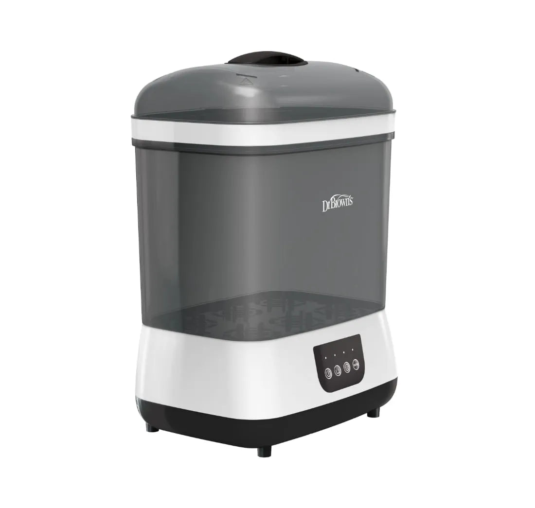 Esterilizador Secador de Accesorios y Teteros 2en1 Gris Dr Brown's
