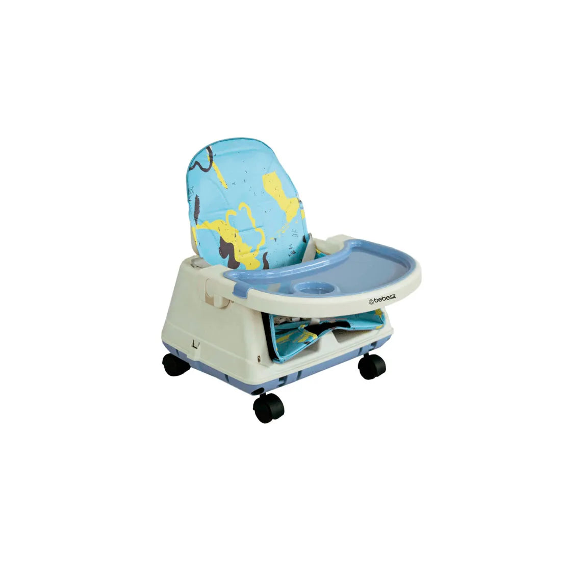 Silla Comedor 3 en 1 Smart Azul - Bebesit