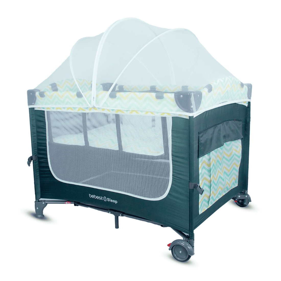Corral Cuna Baby Colecho Azul - Bebesit