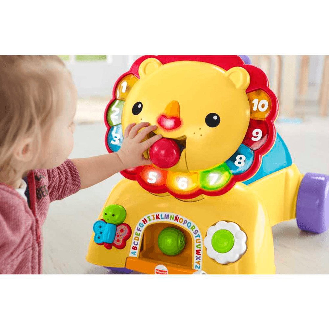 Andadera León Camina Conmigo - Fisher Price
