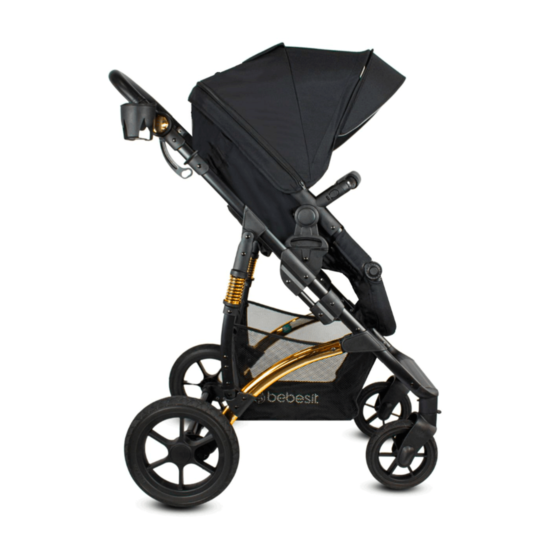 Coche de Bebé Spring Gold Black - Bebesit