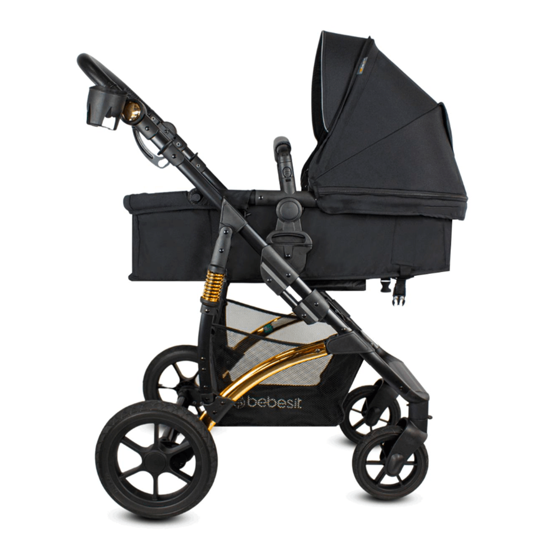 Coche de Bebé Spring Gold Black - Bebesit