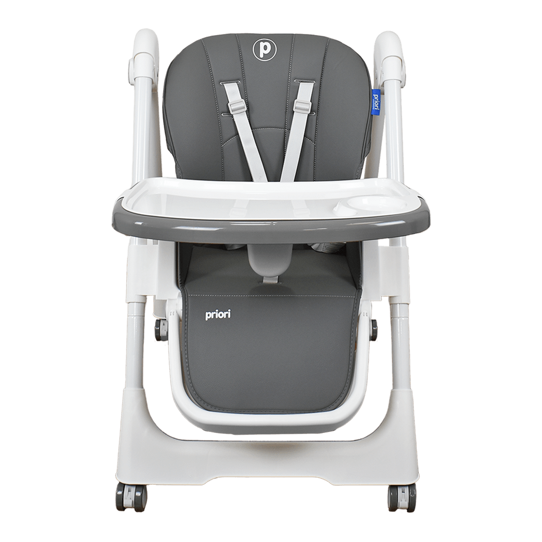 Silla Comedor para Bebé Posiciones Galaxy Gris - Priori