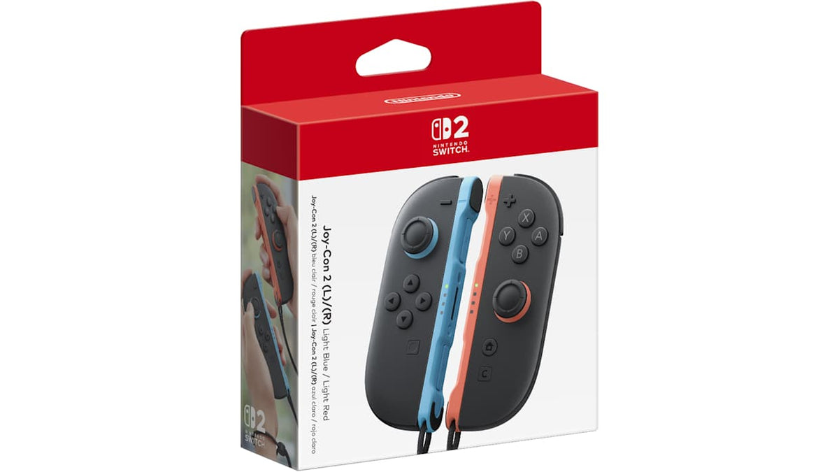 Joy-Con™ 2 (L)/(R) Light Blue / Light Red