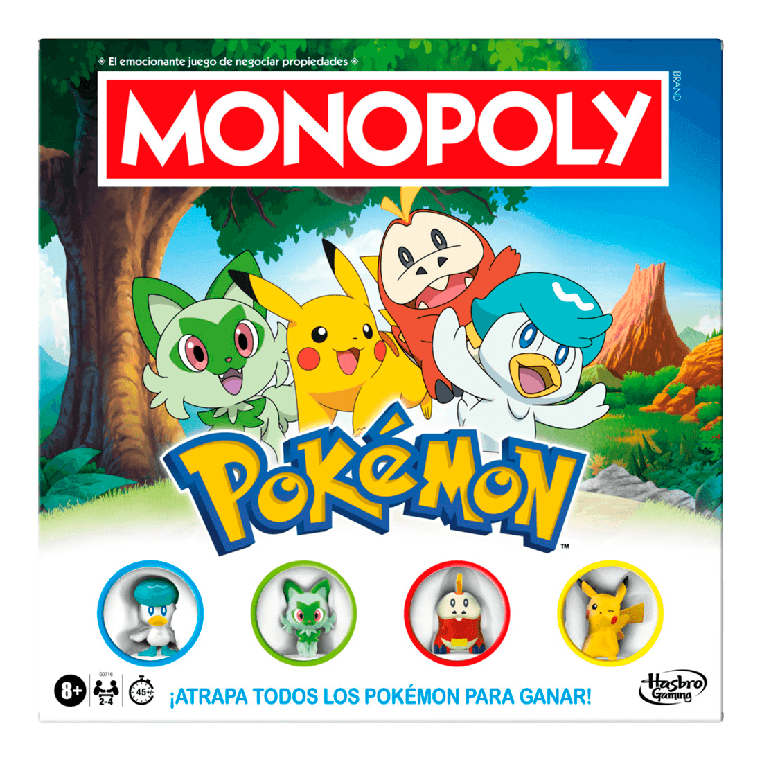 Juego de Mesa Monopoly Pokémon