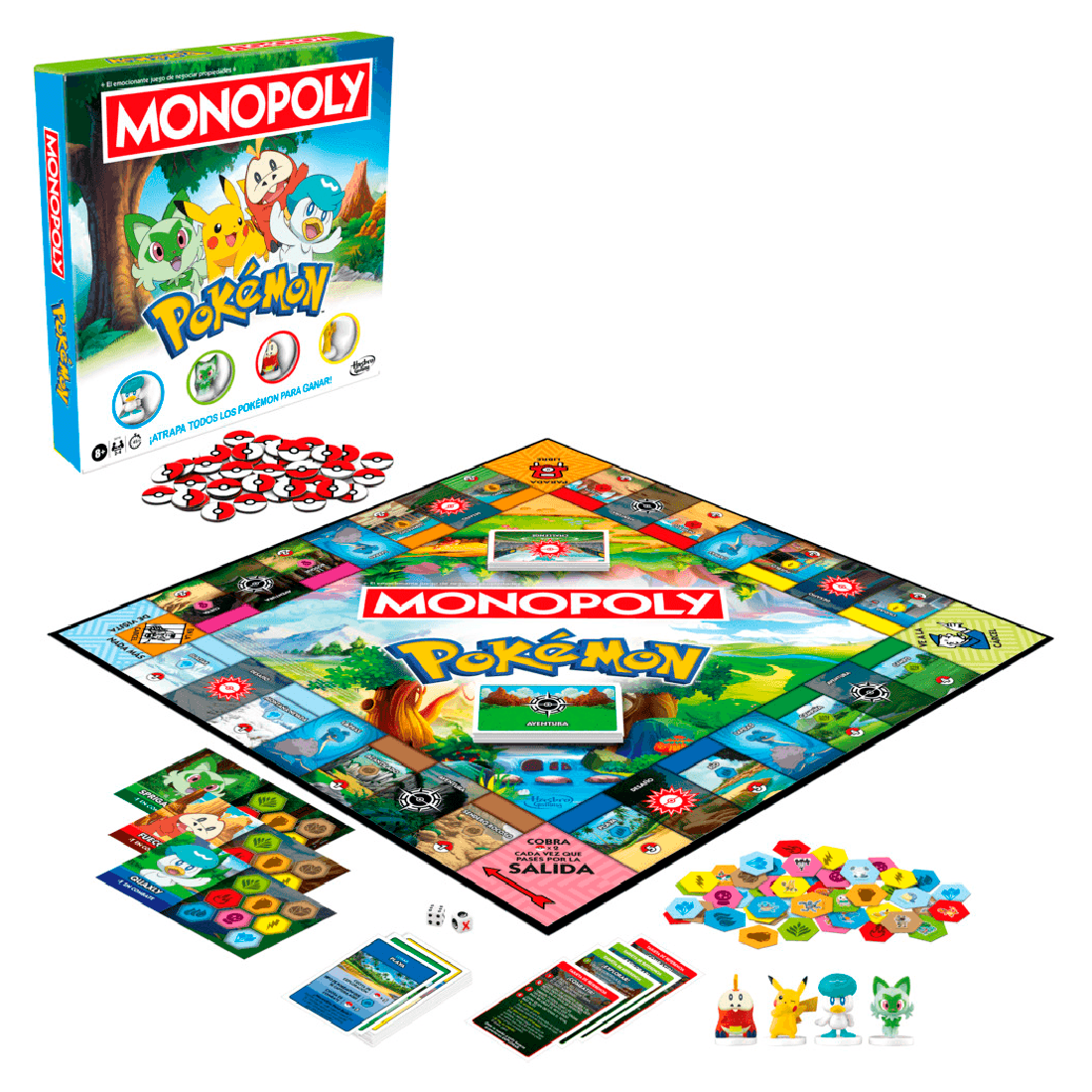 Juego de Mesa Monopoly Pokémon