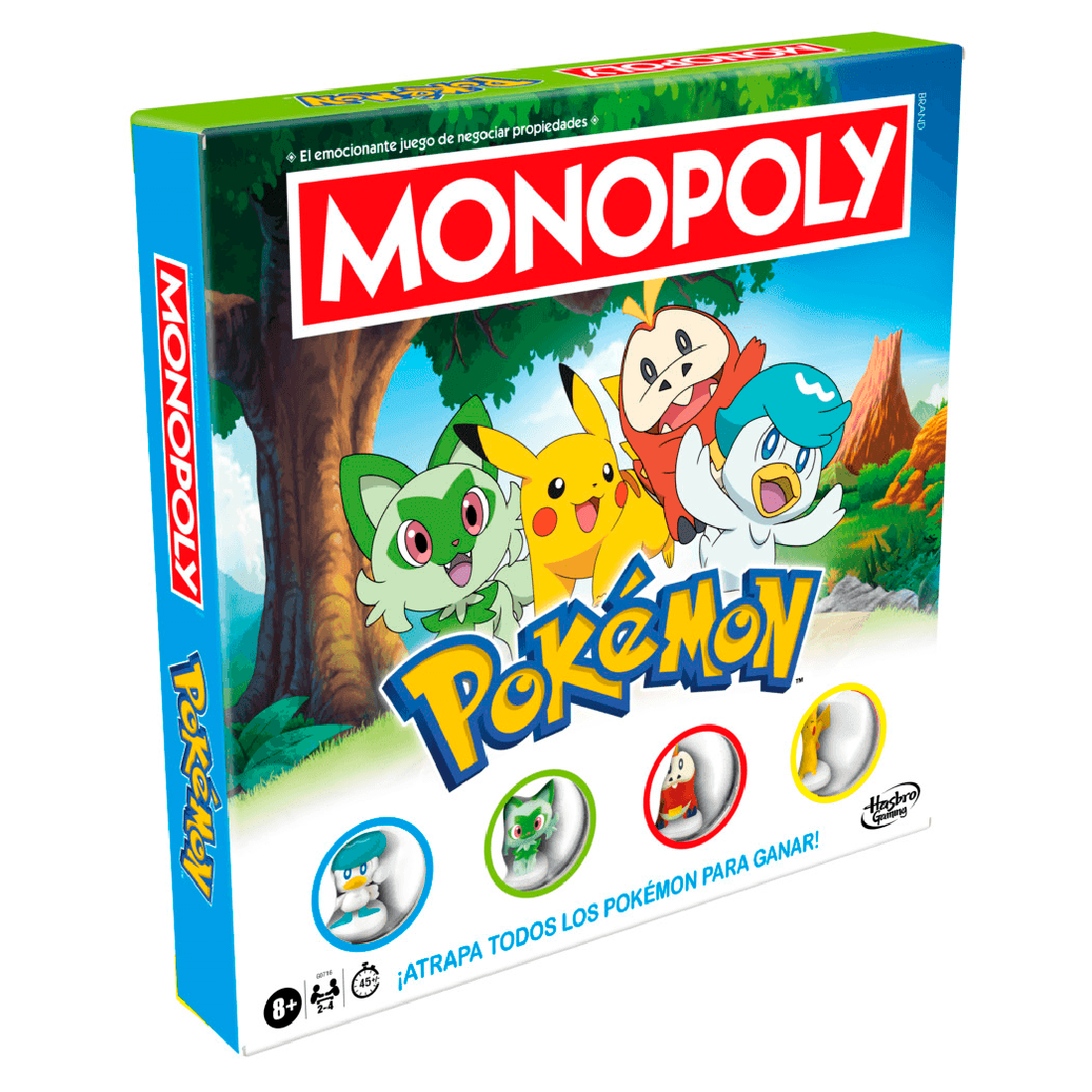 Juego de Mesa Monopoly Pokémon