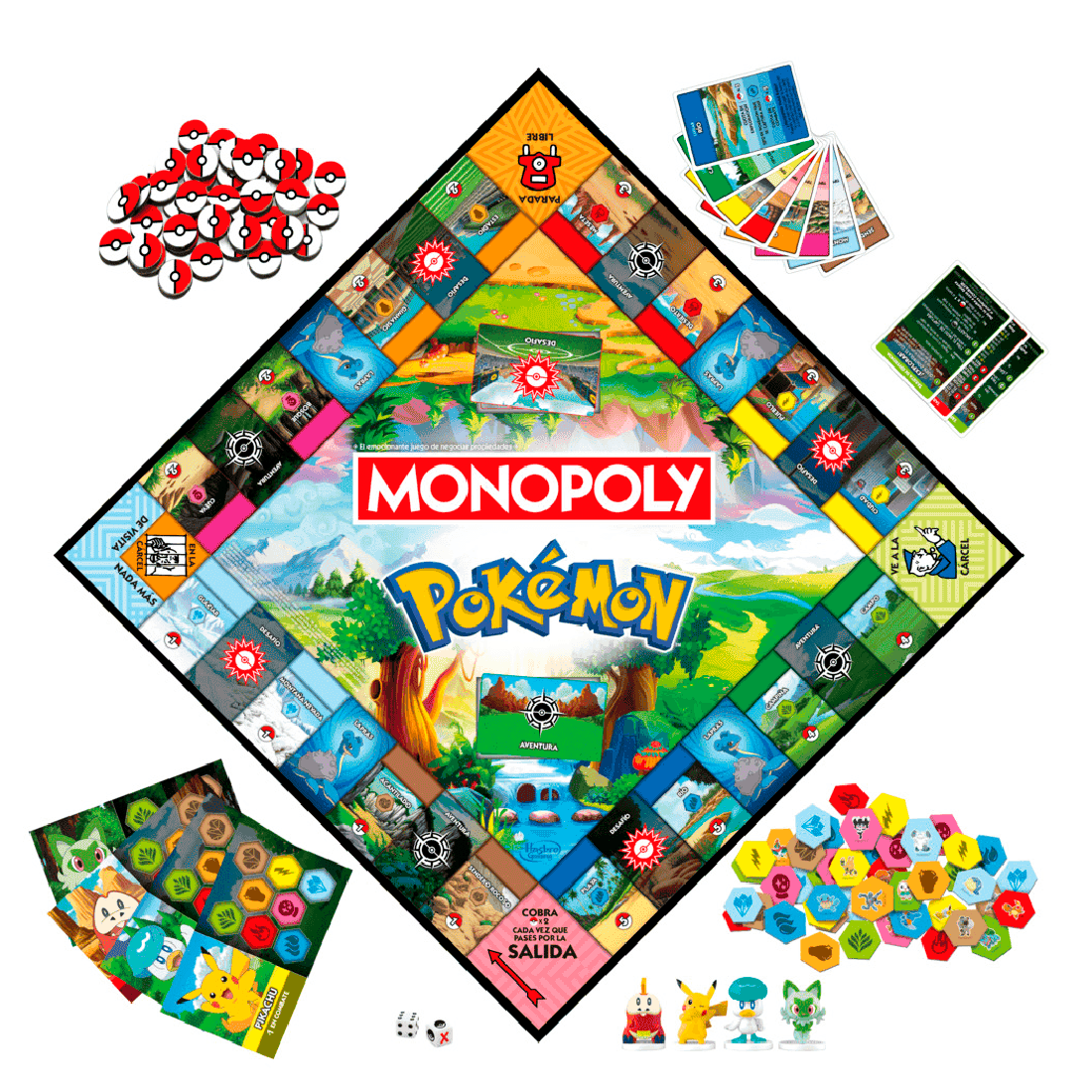 Juego de Mesa Monopoly Pokémon