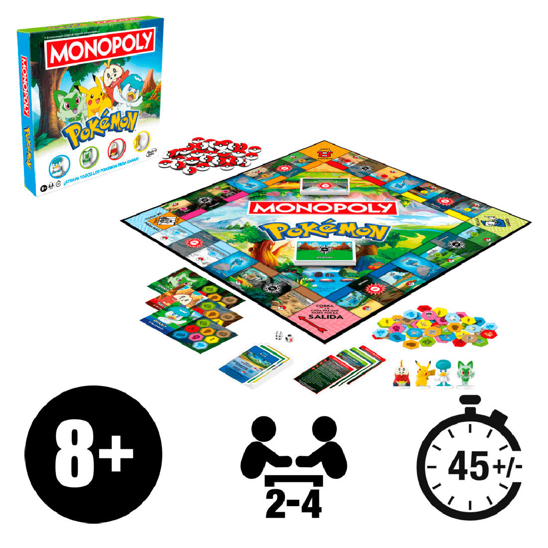 Juego de Mesa Monopoly Pokémon