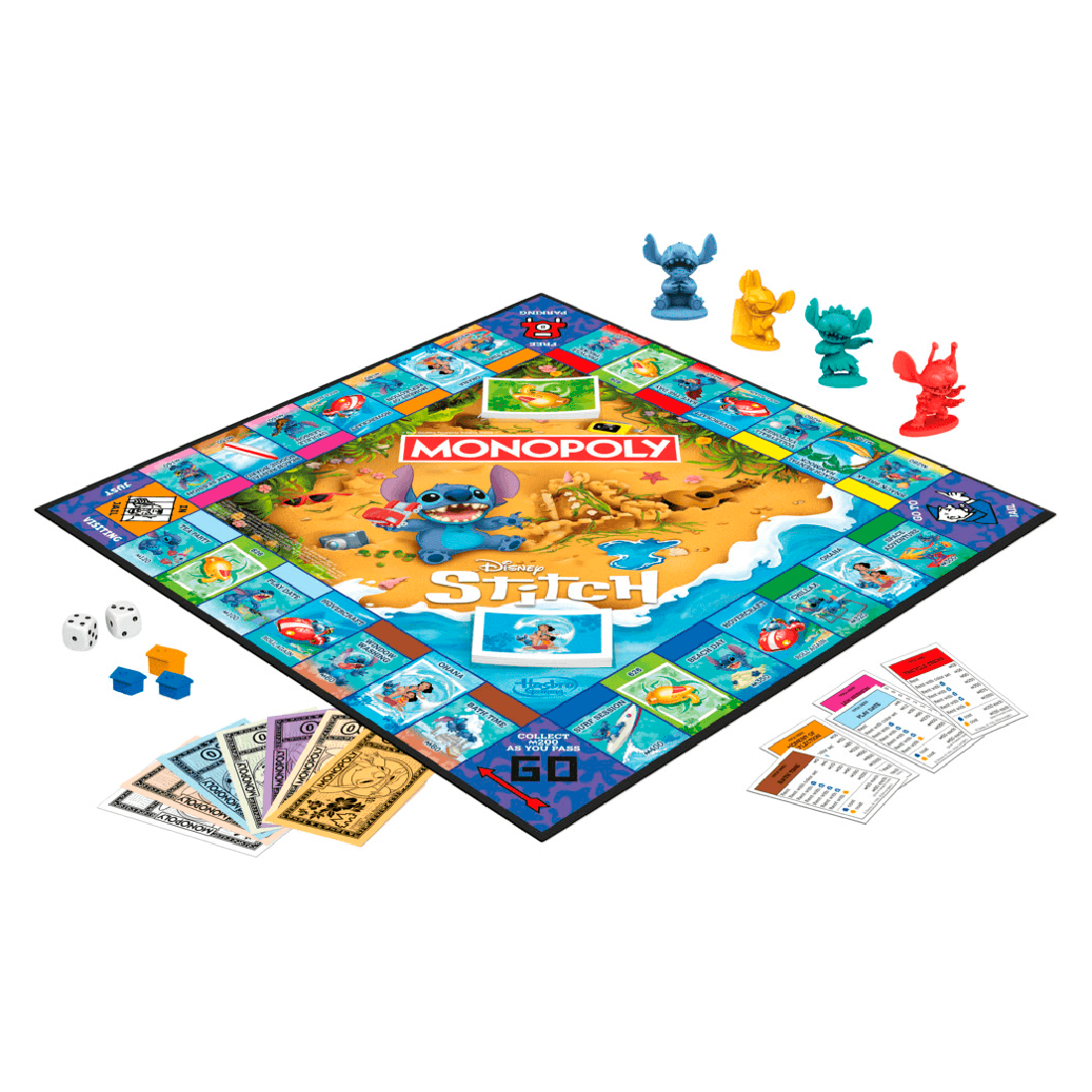 Juego de Mesa Monopoly Disney Stitch