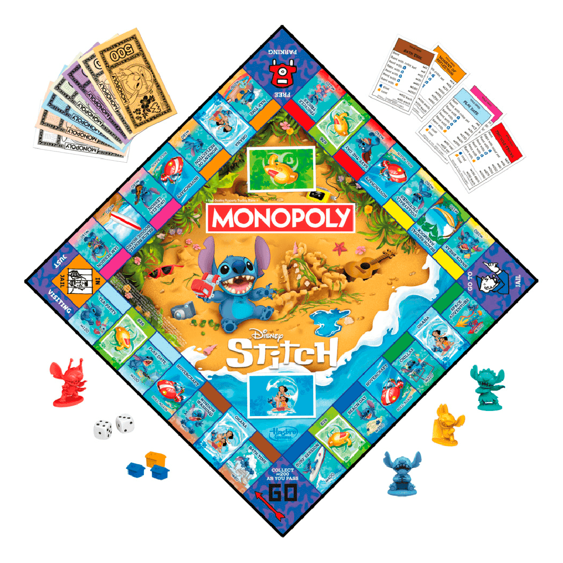 Juego de Mesa Monopoly Disney Stitch