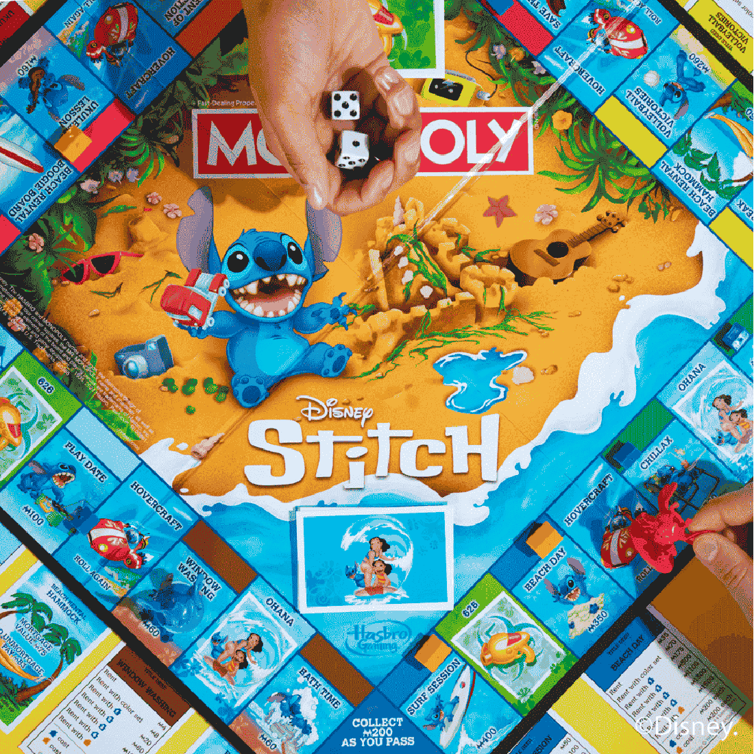 Juego de Mesa Monopoly Disney Stitch