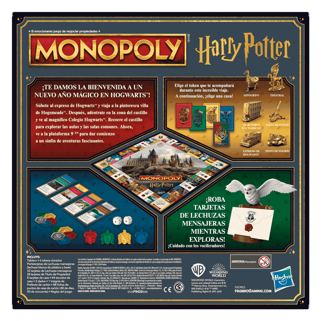 Juego de Mesa Monopoly Harry Potter