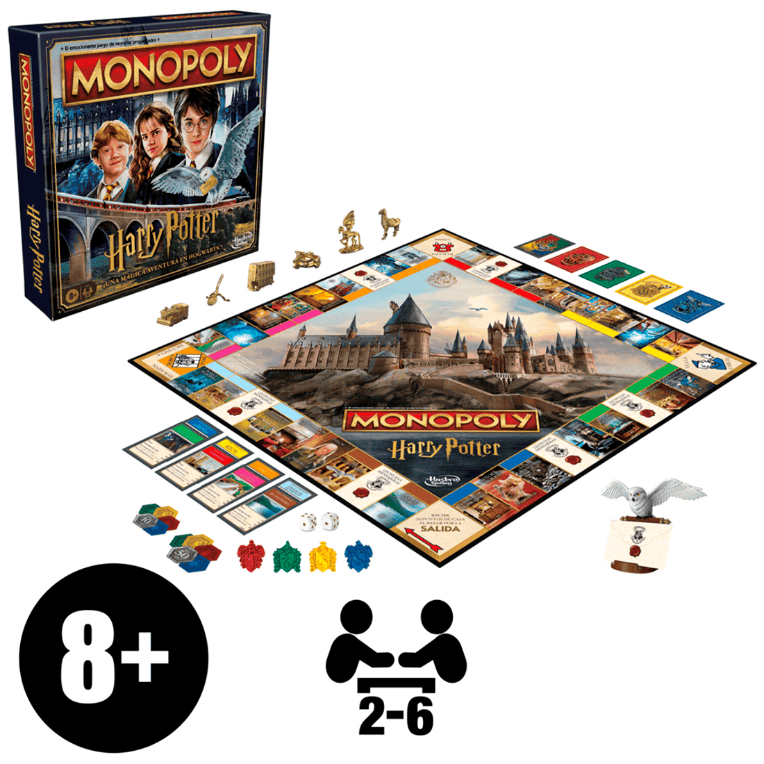 Juego de Mesa Monopoly Harry Potter