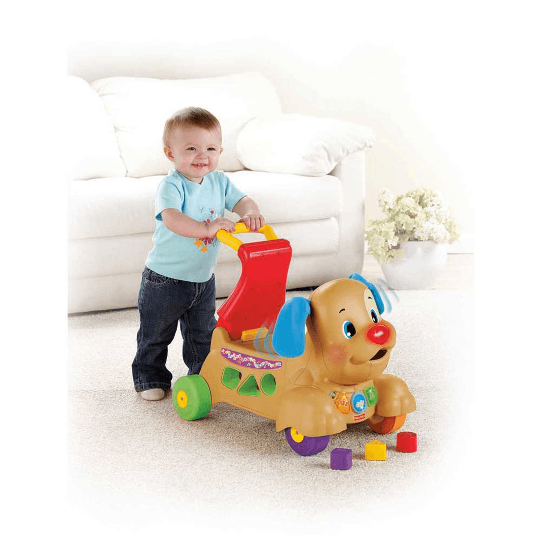 Perrito Andadera Camina Conmigo - Fisher Price