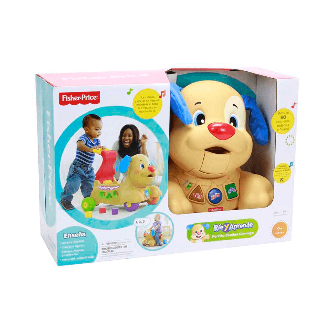 Perrito Andadera Camina Conmigo - Fisher Price
