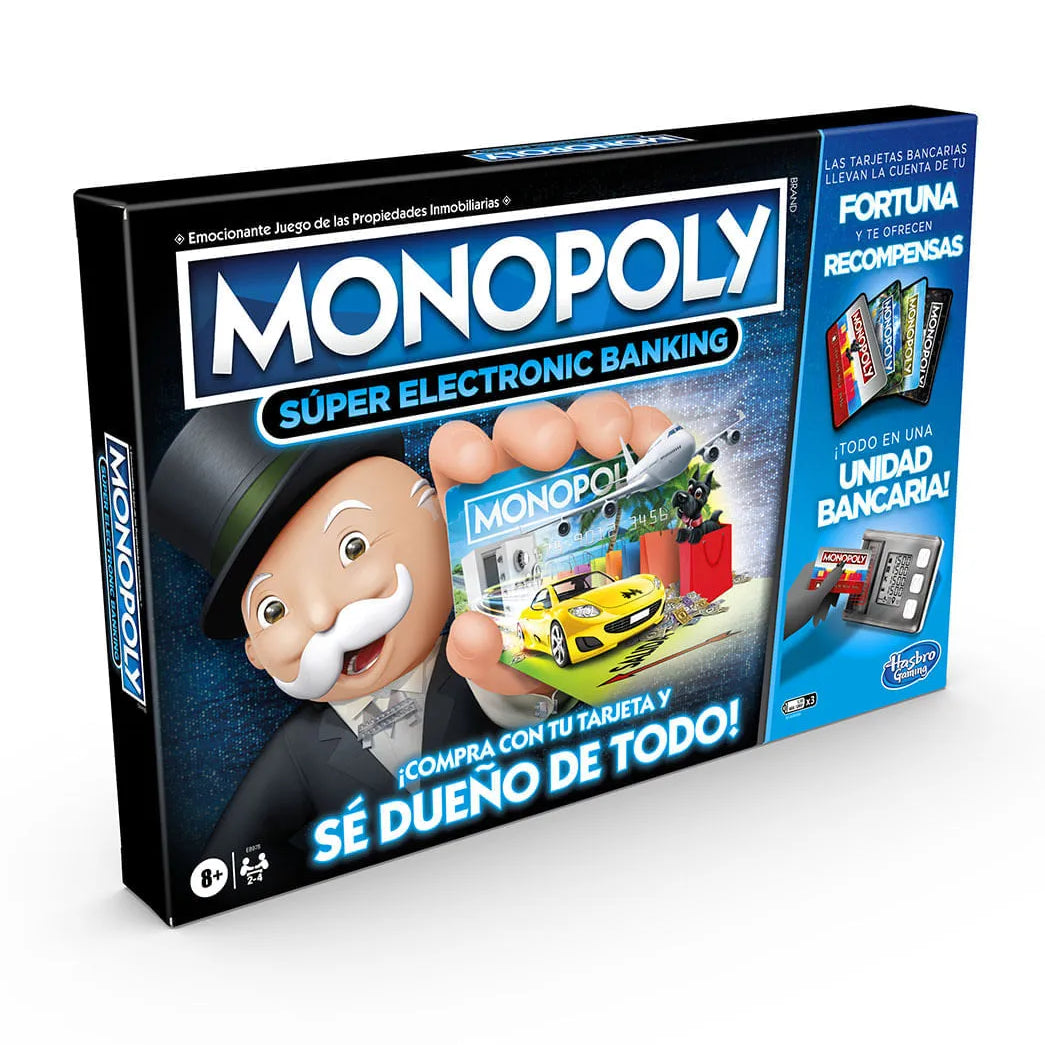 Juego De Mesa Monopoly Súper Banco Electrónico
