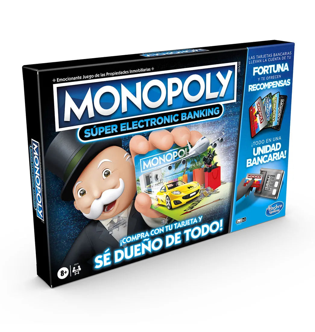 Juego De Mesa Monopoly Súper Banco Electrónico