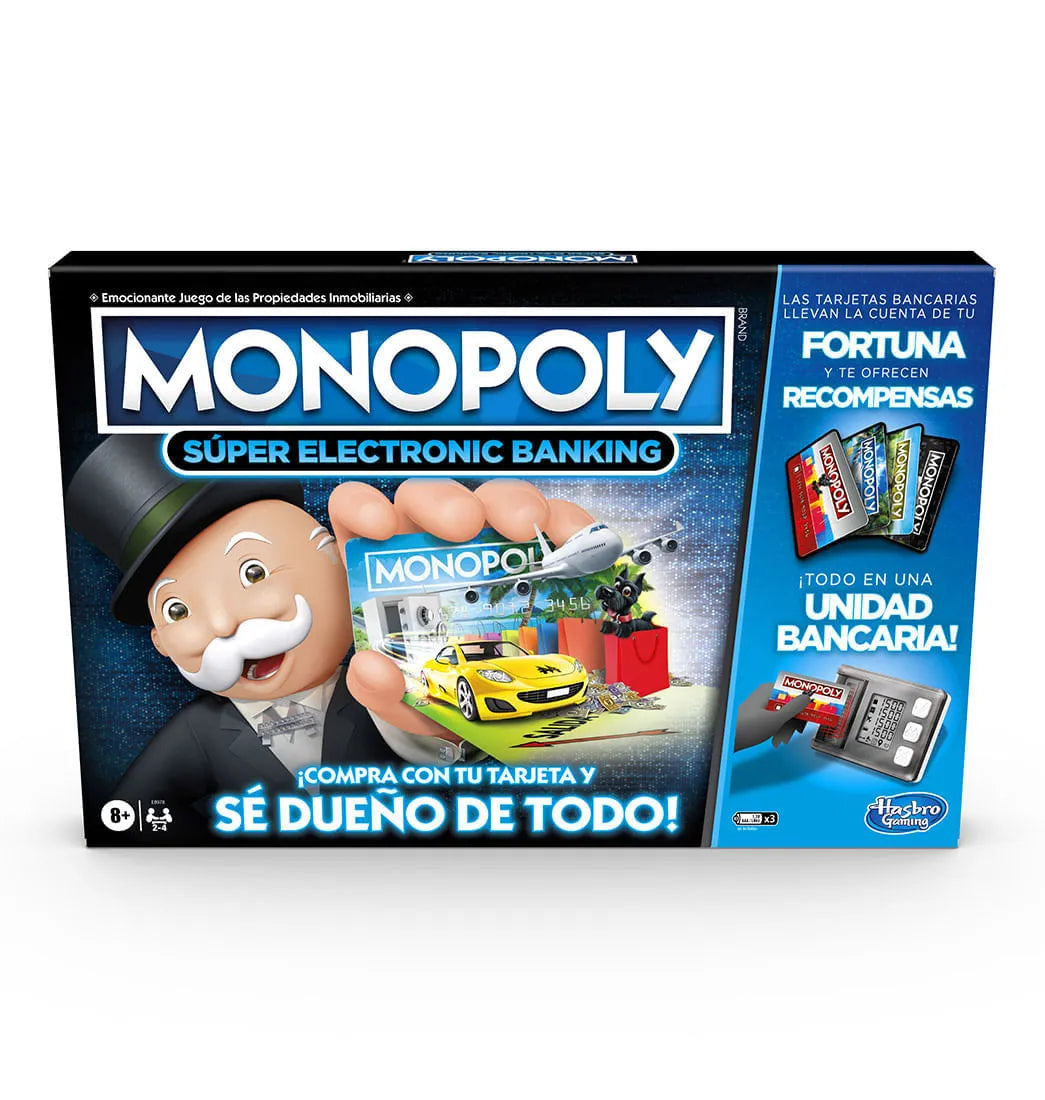 Juego De Mesa Monopoly Súper Banco Electrónico