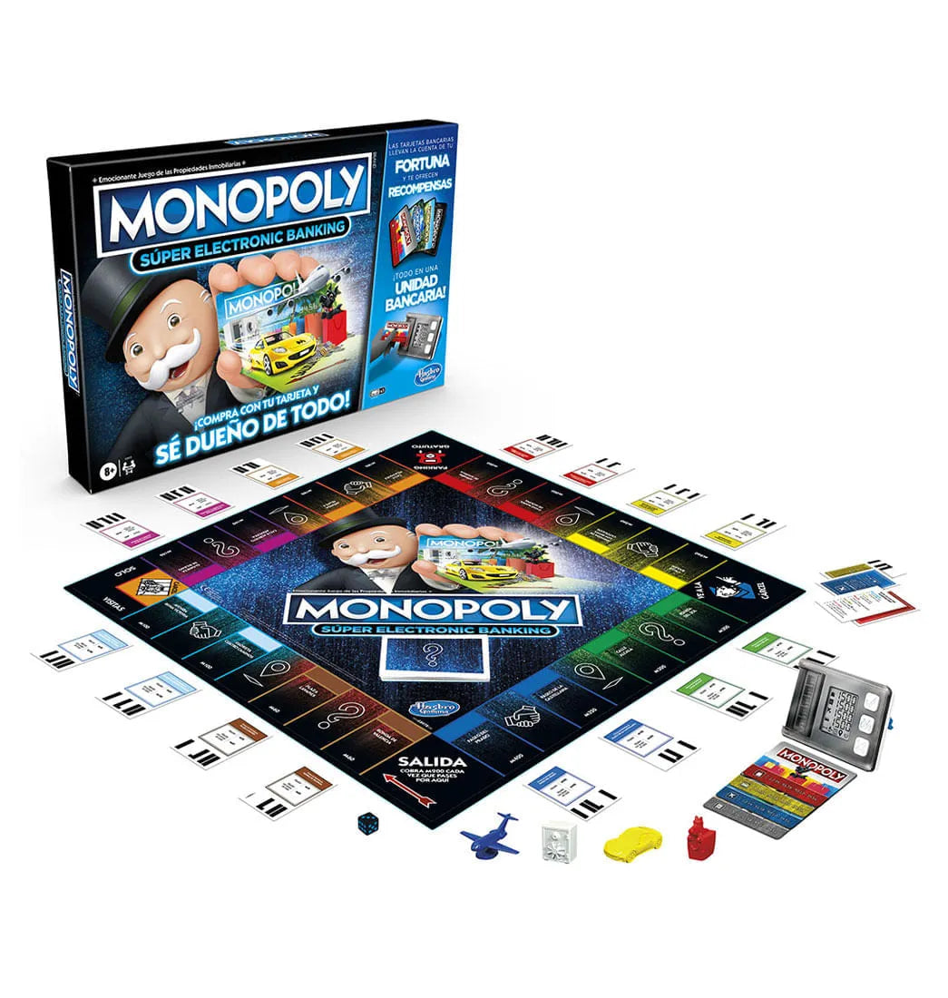 Juego De Mesa Monopoly Súper Banco Electrónico