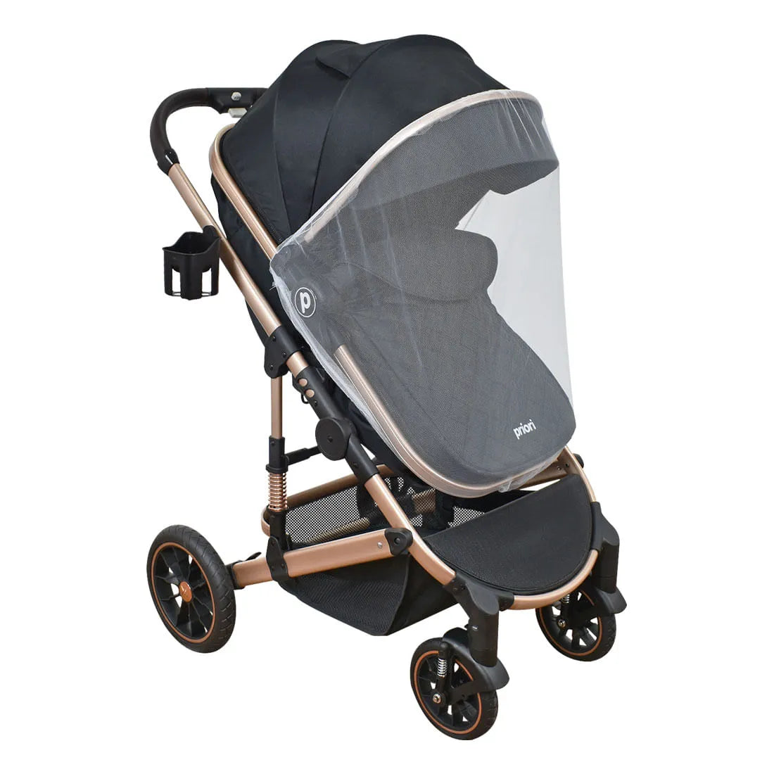 Coche para Bebé Travel System Moisés Cris Negro - Priori