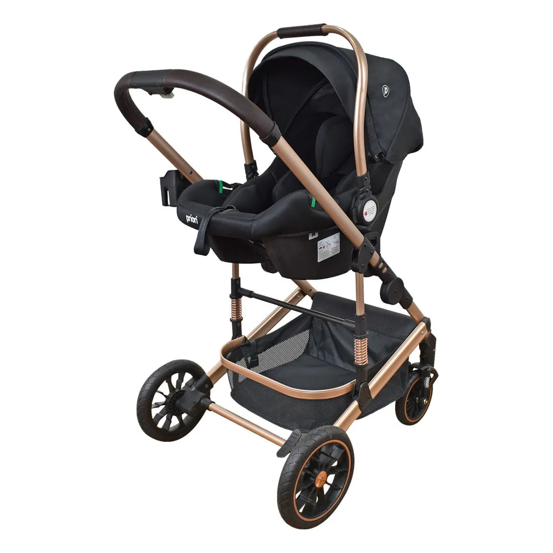 Coche para Bebé Travel System Moisés Cris Negro - Priori